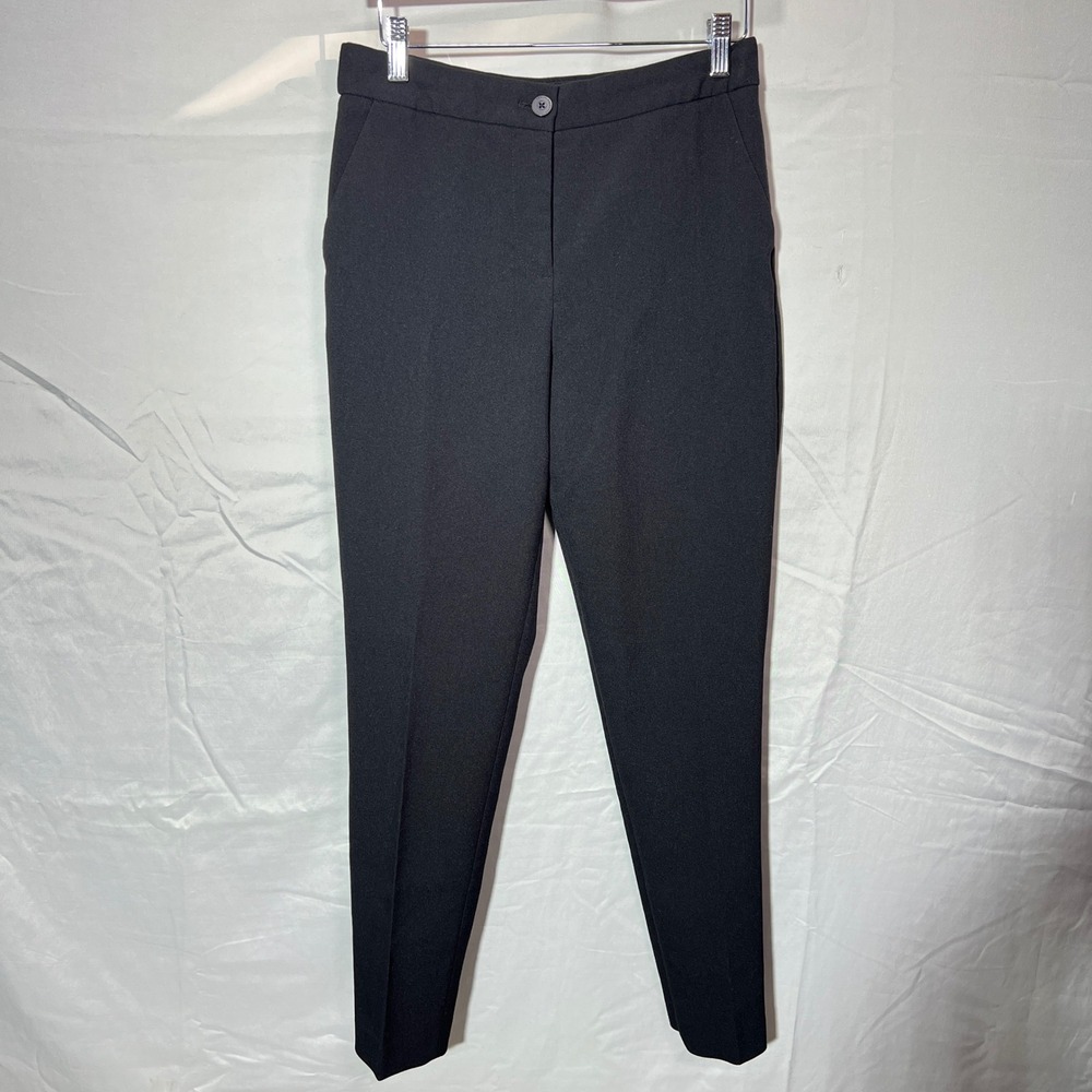 Armani Exchange Women Size 4 Tailored Flat Front Dress‎ Pants Tapered